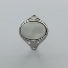 These is a beautiful pair of Sterling Silver R ing with a Rainbow Moonstone Gemstone. The ring are made out of solid 925 Silver and there is no nickel or other substances causing most allergies. This makes the ring hypo allergenic. Size of the Moonstone 1.4 x 1.1 cm or 0.55 x 0.43 inch You will receive the item in a gift box - perfect to surprise someone or yourself. Usually we ship on the same day we receive the payment for the order. We want you to be happy with your purchase. If you do not li Silver Spiritual Rings For Formal Occasions, Classic Moonstone Cabochon Ring For Anniversary, Sterling Silver Oval Cabochon Moonstone Ring, Sterling Silver Polished Moonstone Ring As Gift, Polished Silver Gemstones For Anniversary, Oval Silver Moonstone Gemstones, Sterling Silver Moonstone Ring With Polished Finish, Silver Gemstones With Polished Finish For Anniversary, Heirloom Silver Moonstone Jewelry