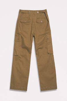 Inspired by vintage military pants, this ultra-versatile cargo style can be worn high-waist and cropped or low-waist and stacked for a 90's look. Soft twill fabric is sourced from Spain with Fibre reactive dyes that don't contribute to pollution and don't require huge amounts of land to produce, making them lower impact on the environment. Cargo pant is garment dyed. Military Pants, 90s Looks, Cargo Style, Vintage Military, Women Cargos, Cargo Pant, Cargo Pants Women, Twill Fabric, Low Waist