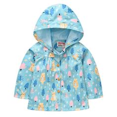 Boy's Clothing FC757-SkyBlue / 6T Outerwear Windproof Kids Trench Coat, Print Outerwear, Outwear Fashion, Baby Boy Jackets, Raincoat Kids, Baby Girl Jackets, Womens Prom Dresses, Skirt And Sneakers, Kids Clothes Boys