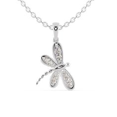 moissanite vs diamond - diamondrensu Diamond City, Best Valentine's Day Gifts, Butterfly Pendant Necklace, Man Made Diamonds, Engraved Jewelry, Butterfly Pendant, Moissanite Diamonds, Lab Created Diamonds, 10k Gold