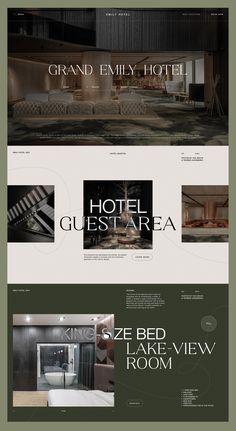 the hotel website is clean and ready to be used as an appliance for its guests