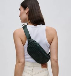 Introducing the Aim High women's athleisure fashion belt bag - the ultimate accessory for fashion-forward, active women on-the-go. Made of high-quality woven neoprene, this versatile bag can be worn around your waist, over shoulder as a sling, or worn across your chest, providing hands-free convenience and style no mat Women's Athleisure, Cloud Bag, Aim High, Athleisure Women, Athleisure Fashion, Gym Running, Nylon Tote, Shoes With Jeans, Active Women