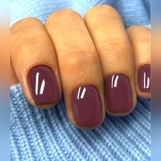 New 24 Piece Red Raspberry Short Square Glossy False Nails W/File And Adhesive Gel Tabs Included In The Box Short Nail Filing, Opi Wine Gel Polish Colors, Opi Fall 2022 Collection Gel, Short Squoval Nails Design Fall, Solid Color Nails, Nagel Tips, Her Nails, Upgrade Your Look, Summer Nails Colors