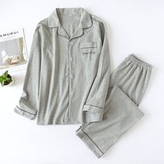 The Sleepy Uniform Set Original Pajamas is amazing for all the hard-working people who like to have those 5 extra minutes of sleep in the morning. We are passionate about fabric and textile materials and have thus created the best, most comfortable yet practical line of pajamas. This loungewear is all you need to help relax at home. They are soft and easy to touch which projects versatility and effortless grace in every step you take. Made to make you feel good, each of our Original Pajamas is a Japanese Pajamas, Lounging Outfit, Japanese Couple, Comfortable Outfit, Comfy Sets, Body Condition, Pajama Suit, Casual Evening, Working People