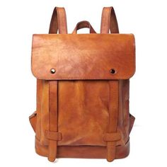 Cooper Vintage Leather Backpack – YONDER BAGS Preppy School Bag, Travel Bag Men, Messy Style, Backpack Fits, Vintage Leather Backpack, Leather Backpack For Men, Bag For School, Preppy School, Men Bag