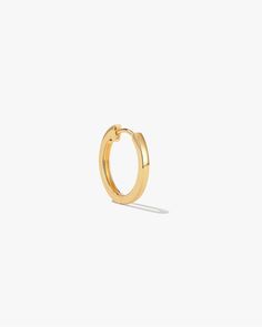 Say hello to our simple gold mini huggie hoops. The hoops are made in 14K gold fill, making them tarnish-resistant, waterproof, and safe for sensitive ears. Classic Recycled Gold Hoop Earrings, Classic Recycled Gold Hoop Jewelry, Classic 14k Gold Hoop Earrings For Everyday, Minimalist Yellow Gold Hoop Jewelry, Classic Small Hoop Rings For Everyday, Classic Everyday Hoop Earrings In Recycled Gold, Classic Small Hoop Jewelry In Recycled Gold, Polished Hoop Earrings In Recycled Gold, Recycled Gold Hoop Earrings With Polished Finish