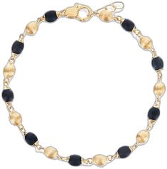 Elegant Black Rosary Bracelet With Round Beads, Elegant Yellow Gold Bracelets With Black Beads, Elegant Yellow Gold Bracelet With Black Beads, Black Bracelet With Gold Beads, Elegant Black Rosary Bracelet, Elegant Gold Bracelets With Black Beads, Gold Beaded Bracelets With Onyx Gemstones, Elegant Black Pearl Bracelet With Round Beads, Gold Onyx Beaded Bracelets With Gemstones