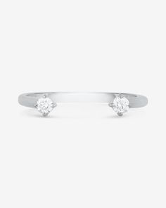 14k solid gold 2 round, natural diamonds: Total carat weight: approximately 0.1 Color: G-H Clarity: SI Width: 1.6 mm Open Cuff Ring, Ring Concierge, Necklace Length Guide, Bracelet Size Chart, Custom Engagement Rings, Kids Rings, Cuff Ring, Ring Stack, Kids Earrings