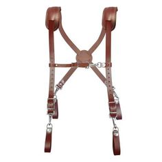 SITEGEAR is committed to quality, value and features. The 15009 are traditional heavy-duty leather suspenders designed to work with just about any tool belt on the market today, as well as the Site Pro 15089 tool belts. They feature large shoulder pads and heavy-duty clips to snap on and off your tool belt. Color: Brown. Gender: unisex. Age Group: adult. Tool Belt Pouch, Leather Tool Belt, Tool Belts, Work Belt, Leather Suspenders, Tool Belt, Leather Work, Design Concept, Tool Storage