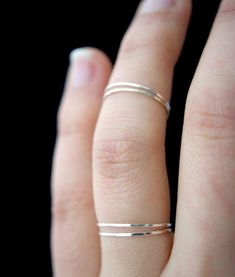 tiny hammered stacking rings sterling silver Jewelry handmade | PIPE AND ROW Seattle Daily Rings, Seattle Shopping, Vintage Anniversary Rings, Easy Cartoon, Handmade Pipe, Vintage Gold Engagement Rings, Pink Morganite Engagement Ring, Oval Cut Engagement Ring, Handmade Gold Jewellery