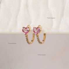 Natural Heart Pink Sapphire & Diamond Mini Hoop Earrings, Women Jewelry, Solid Gold Hoops, September Birthstone Jewelry, Pave Diamond Huggies, Tiny Gemstone Hoops Petite Gift For Mom, Sister, Friend, Girlfriend and Wife. Also available in Rose Gold, White Gold and Yellow Gold. 𝐏𝐫𝐨𝐝𝐮𝐜𝐭 𝐢𝐧𝐟𝐨: 𝟏𝟒𝐤 𝐬𝐨𝐥𝐢𝐝 𝐠𝐨𝐥𝐝 ★𝐃𝐞𝐭𝐚𝐢𝐥𝐬 ★𝐒𝐊𝐔 𝐂𝐨𝐝 : 2921 ★𝐏𝐮𝐫𝐢𝐭𝐲 : Solid 14k Gold ( Also available in 9k & 18k Solid Gold) ★𝐌𝐞𝐭𝐚𝐥 : Yellow Gold ( Also available in Rose Gold & Wh Pink Cubic Zirconia Huggie Earrings, Pink Small Hoop Jewelry For Anniversary, Round Huggie Earrings For Valentine's Day Anniversary, Small Hoop Earrings For Anniversary On Valentine's Day, Yellow Gold Hoop Earrings For Wedding On Valentine's Day, Valentine's Day Huggie Earrings For Anniversary, Valentine's Day Round Huggie Earrings For Anniversary, Pink Gold Jewelry For Valentine's Day, Pink Huggie Earrings For Anniversary