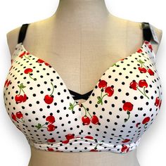 All Sales Are Final New *Torrid* Size 50c Push Up Style With Xo Strappy Front Wireless Lightly Padded Molded Cups Enhance Your Natural Shape. 360 Back Smoothing Ballet Back Sculpts And Supports. Microfiber Fabric. Nylon/Spandex Adjustable Straps. Wide Side Band To Keep Things Smooth. Back Hook-And-Eye Closure. Cherry Print, Walker Boots, Fit N Flare Dress, Rain And Snow Boots, Push Up Bra, Up Styles, Fit & Flare, Flare Dress, Trending Accessories