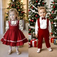 Boys Christmas Red Set, Long Sleeve White Shirt Red Suspenders Pants bow Tie, Infant Xmas Outfit, Sibling Set - Etsy Kids Santa Pictures Outfits, Santa Pictures With Kids Outfits, Christmas Outfits For Kids, Toddler Boy Christmas Outfit, Toddler Christmas Photos, White Christmas Outfit, Toddler Boy Christmas Outfits, Holiday Photos Outfits, Xmas Pics