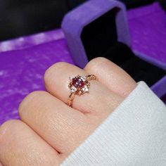 Vintage Alexandrite Ring 14k Rose Gold Vermeil Engagement | Etsy Rose Gold Flower Ring With Center Stone For Promise, Rose Gold Sapphire Promise Ring With Birthstone, 14k Rose Gold Promise Jewelry With Round Band, Dainty Rose Gold Ring With Prong Setting, 14k Rose Gold Sapphire Promise Ring, 14k Rose Gold Promise Jewelry, 14k Rose Gold Promise Ring Jewelry, Rose Gold Halo Setting Ring As A Gift, Rose Gold Amethyst Birthstone Promise Ring