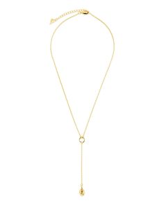 This glam lariat necklace is sure to be the perfect finishing touch to any outfit! Available in silver and gold tones, this necklace features a bold textured charm at the end of a dainty chain. Adjustable for a perfect fit. Materials: 14K gold or rhodium plated brass Features: Measures 16" with 2" extender, 2" drop, 0.5" pendant, 0.3" O ring, 1mm chain, Lead & Nickel free, lobster clasp Dainty Charm Necklace, Jewelry 2024, Long Gold Necklace, Lariat Necklace Silver, Molten Metal, Gold Lariat Necklace, Figaro Chain Necklace, Pearl Chain Necklace, 2024 Style