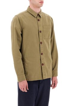 Overshirt jacket by Barbour made of garment-dyed washed cotton canvas. It features classic collar, button closure, chest patch pocket, front welt pockets, inside pocket, single-button cuffs. Regular fit. The model is 187 cm tall and wears a size M. Size Info STANDARD Color Detail Green Made In India Material 100% CO Season One fall Season Two winter Product clothing Brand Barbour Size And Fit Waxed Cotton Jacket, Latest Fashion Design, Heritage Brands, Waxed Cotton, Jacket Sale, Roberto Cavalli, Green Cotton, Free Shopping, Victoria Beckham