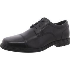 PRICES MAY VARY. ELEGANT AND DURABLE LEATHER UPPER: The Rockport Taylor Waterproof Cap Toe shoes boast a sleek and sophisticated leather upper, perfect for any formal or business occasion. The high-quality leather not only enhances the shoe's overall appearance but also ensures long-lasting durability. These men’s shoes offer a polished and refined look, making them an ideal choice for those who value both style and substance in their footwear. ADVANCED WATERPROOF TECHNOLOGY: Featuring Hydro-Shi Stylish Comfortable Shoes, Comfortable Stylish Shoes, Cap Toe Shoes, Shoe Image, Foot Health, Modern Gentleman, Toe Shoes, Stylish Shoes, Leather Lace