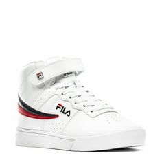 Find Fila Vulc 13 Mid Sneakers Athletic Trainer Women Shoes White/blue Size 7 on eBay in the category Clothing, Shoes & Accessories>Women>Women's Shoes>Athletic Shoes. Sports High-top Sneakers With Elastic Laces, Sporty Basketball Shoes With Elastic Laces, Lace-up Basketball Shoes With Vulcanized Sole For Light Sports, High-top Sneakers For Light Sports With Branded Insole, Sporty Slip-on High-top Sneakers For Sports, High-top Sneakers With Vulcanized Sole For Sports, Sporty Slip-on High-top Sneakers With Vulcanized Sole, Sneakers With Elastic Laces For Light Sports, Mid-top Synthetic Skate Shoes For Sports