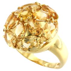 Ring in yellow gold 18kt with Citrine (oval cut, size: mm; round cut, size: mm), made in Italy by Stanoppi Jewellery since 1948. g.12,00 Size : EU 16 /56 USA 8 All Stanoppi Jewelry is neShiny yellow Sapphire, design and craftmanship handmade in Italy by Stanoppi Jewellery since 1948. Gold Oval Dome Ring With Gemstone, Gold Domed Gemstone Rings, Oval Gemstone Dome Ring In Yellow Gold, Yellow Gold Topaz Ring, Gold Sapphire Ring For Formal Occasions, Gold Sapphire Ring With Round Stone For Formal Occasions, Gold Dome Ring With 17 Jewels, Formal Yellow Oval Topaz Ring, Oval Yellow Gold Dome Ring With Prong Setting