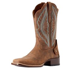 Women's Primetime EZ Zip Western Boots in Tack Room Brown, size 5.5 by Ariat Professional Bull Riders, Room Brown, Team Roping, Bull Riders, Tack Room, Western Boot, Outdoor Style, All Colors, Western Boots