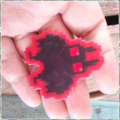 If you're looking for a unique way to show your support for your favorite cause, than look no further than handmade pinback buttons! Our buttons are made with love and care, and they make a great addition to any wardrobe. Matching Cryptid Tattoos, Moth Man Pixel Art, Mothman Perler Bead, Cryptid Perler Beads, Mothman Pixel Art, Rave Crafts, Yeti Bigfoot, Flatwoods Monster, Hama Art