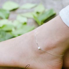 Payal Designs Silver, Silver Anklets Designs, Silver Ankle Bracelet, Anklet Designs, Silver Anklet, Women Anklets, Sterling Silver Anklet, Chain For Women, Bracelet Chain