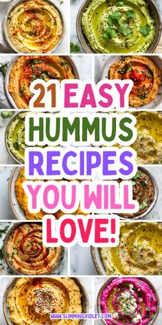 the 21 easy hummus recipes you will love