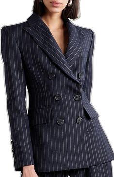 Alex Perry, Net A Porter, Women Collection, Double Breasted, Luxury Design, Porter, Branding Design, Slim Fit, Blazer