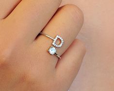 Dainty Initial Butterfly Ring, Butterfly Jewelry, Wedding Gift, Butterfly Stacking Ring, Sterling Silver Initial Ring, Gold Filled, AU65 - Etsy Wedding Initial Ring In White Sterling Silver, Elegant White Initial Ring For Promise, White Initial Ring For Anniversary, Adjustable Silver Initial Ring For Promise, Adjustable White Initial Ring For Anniversary, White Initial Open Ring For Anniversary, White Open Ring With Initial For Anniversary, Adjustable Sterling Silver Initial Ring In White, White Open Initial Ring For Anniversary