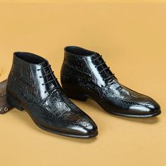 Product Show��： Boots Wedding Dress, Men Suits Blue, Boots Wedding, Basic Boots, Oxfords Shoes, Business Shoes, Lace Up Booties, Genuine Leather Shoes, Leather Chelsea Boots