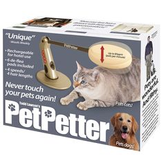 an image of a cat that is playing with a petter toy in the box