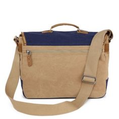 Elevate your daily commute with the Mountain Wood Messenger Bag, a blend of rustic charm and modern functionality. Crafted from high-quality leather and 100% cotton canvas, it promises durability and style. This messenger bag is eco-friendly, featuring recycled nickel-free hardware and vegetable-based dyes, and each piece is uniquely handcrafted. | TSD Brand Mountain Messenger Bag, Navy Blue Casual Satchel With Canvas Lining For Daily Use, Practical Rectangular Canvas Satchel, Practical Canvas Shoulder Bag, Blue Cotton Shoulder Bag, Blue Shoulder Bag With Leather Trim For Daily Use, Functional Canvas Satchel For Daily Use, Functional Blue Canvas Bag, Blue Shoulder Bag With Leather Trim For Everyday, Everyday Blue Shoulder Bag With Leather Trim