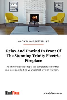 a fireplace with the words which electric fireplaces have the most realistic flame?