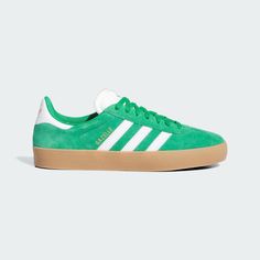 adidas Shop the Gazelle ADV Shoes - Green at adidas.com/us! See all the styles and colors of Gazelle ADV Shoes - Green at the official adidas online shop.