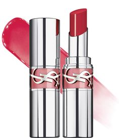 What It Is:Color of a lipstick, with the slip of an oil. The iconic lipstick to oil hybrid infused with 6 nourishing oils for a smooth glide, creamy shine, buildable formula for up to 24-hour hydration.What It Does:The iconic oil lipstick now enhanced with six nourishing oils and a sleek silver look. YSL Loveshine Lip Oil Stick adds up to 24-hour hydration and protection. The formula with 60% oil base and fig pulp melts on lip Lip Oil Stick, Glossy Pops, Ysl Lip, Oil Lipstick, Ysl Lipstick, Luxury Lipstick, Luxury Cosmetics, Ysl Beauty