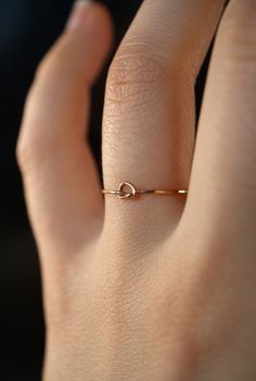 Dainty Heart Ring With Simple Design For Promise, Dainty Gold Heart Ring For Promise, Dainty Simple Design Heart Promise Ring, Dainty Hypoallergenic Midi Rings For Wedding, Dainty Stackable Heart Ring Gift, Dainty Stackable Promise Rings, Simple 14k Gold Midi Rings, Dainty Stackable Rings As Gift, Dainty Stackable Rings Gift