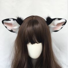 Cow Ears Headband, Werewolf Ears, Wolf Ears And Tail, Faux Fur Ears, Cat Ears And Tail, Demon Wolf, Cow Ears, Wolf Ears, Cat Ears Headband