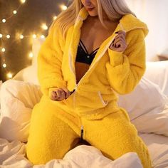 Jump Suits for Women Flannel Zipper Long Sleeve Rompers Comforable Homewear Pajamas Solid Ladies Hooded Loose Jumpsuits Outfits Loose Jumpsuit Outfit, Girly Women, Women Flannel, Backless Lace Dress, Jump Suits, Loose Jumpsuit, Bandage Midi Dress, Jumpsuit Outfit, Flannel Women