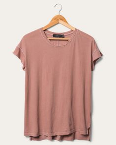 Women's Easy Tee | Junk Food Clothing | Junk Food Clothing Summer T-shirt With Shirttail Hem For Everyday, Summer Shirttail Hem T-shirt For Everyday, Relaxed Summer T-shirt For Layering, Relaxed Summer Layering T-shirt, Relaxed Fit Muscle Tee For Layering, Relaxed Fit Shirttail Hem Tops For Casual Gatherings, Relaxed Fit T-shirt With Shirttail Hem For Loungewear, Relaxed Fit Shirttail Hem T-shirt For Loungewear, Everyday Relaxed Fit Tops With Shirttail Hem