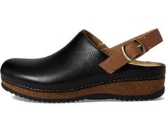 Women's Dansko Merrin | Zappos.com Leather Slip-on Clogs With Ortholite Insole, Leather Mules With Removable Insole, Everyday Flat Heel Clogs With Removable Insole, Everyday Flat Heel Clogs With Rubber Sole, Workwear Slip-on Clogs With Removable Insole, Flat Heel Clogs With Rubber Sole For Workwear, Casual Leather Mules With Plain Toe, Comfortable Leather Mules With Flat Heel, Leather Flat Heel Sandals For Walking