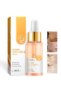 Vitamin C Serum with Hyaluronic Acid Natural & Organic Anti Wrinkle Reduce Formula for Face Skin Improve Remove Spots Essence #SkinImprove #FaceSkin #FaceSkin #WrinkleReducer #Natural #Hyaluronic #VitaminCSerum #RemoveSpots #SkinCare Holiday Skin, Best Vitamin C, Skin Detox, Skin Care Kit, Vitamin C Serum, Skin Rejuvenation, Skin Firming, Skin Elasticity, Face Skin