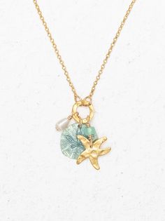 Sandra Necklace: Handcrafted Ocean-Inspired Charms – Holly Yashi Evry Jewels, Beachy Necklace, Surf Jewelry, Beachy Jewelry, Preppy Jewelry, Jewelry Accessories Ideas, Dope Jewelry, Classy Jewelry, Jewelry Essentials