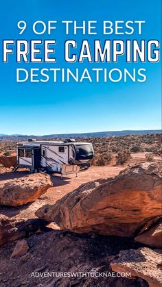 9 of the Best Free Camping Destinations Free Rv Camping Sites, Boondocking Camping, Dry Camping, Visit Yellowstone, Camping List, Camping Places