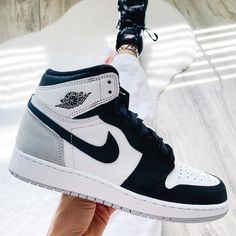 Nike Air Jordan 1 Hi Sneakers New With Box Comes With Extra Set Of Laces Size 4.5y - Women’s 6 Size 5.5y - Women’s 7 Nike Air Jordan 1 Shoes Women, Trendy Nike Air Jordans, Air Jordan 1 All Star, Womans Nike Air Jordans, Air Jordans Amazon, Jordan Shoes For Women Black And White, Jordans High Tops Black And White, Womans Jordan 1, Women High Top Jordans