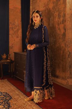 Classic Regal Blue Pakistani Salwar Kameez with Dupatta Dress In United States Elegant Sequined Kurta For Navratri, Semi-stitched Sequined Anarkali Set With Straight Kurta, Wedding Anarkali Set With Sequins, Eid Straight Kurta Salwar Kameez With Sequins, Eid Salwar Kameez With Sequins Straight Kurta, Eid Sequin Straight Kurta Salwar Kameez, Wedding Anarkali Set With Sequins And Straight Kurta, Anarkali Kurta With Sequins, Reception Straight Kurta Salwar Kameez With Sequins