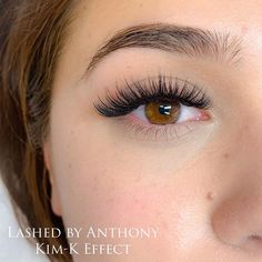 LADYLASHLOUNGE CORP on Instagram: “Kim K Effect Lashes  #volumelashes #russianvolumelashes #megavolumelashes #lashartist #lashstylist #lashmaker #lashtech #sanjose…” Kim K Lash Extensions, Kim K Lashes, Russian Volume Lashes, Natural Eyelash Extensions, Faux Lashes, Eyelashes Mascara