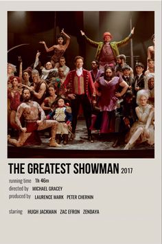 the greatest showman movie poster