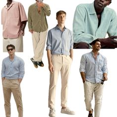 Pastel Semi Formal Outfit For Men, Garden Casual Attire, Garden Attire Men, Casual Garden Party Outfit Men, Garden Wedding Guest Outfit Men, Tea Party Outfit Men, Casual Summer Wedding Attire, Male Wedding Guest, Garden Party Outfit Men