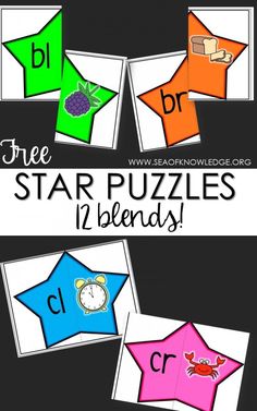 star puzzles for kids to practice their handwriting and numbers with the letter b, c, and