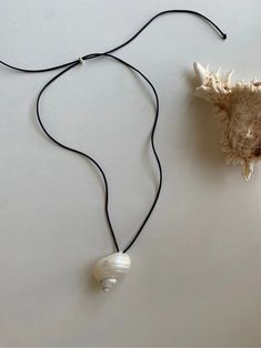 Shell Necklace | Jewelry | Three Fleas Plastic Shop, Artistic Inspiration, Romantic Roses, Jewelry Brand, Shell Necklace, Cool Pets, Czech Beads, Cute Bags, Shell Necklaces